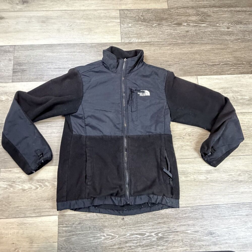 The North Face Jacket Womens Small Black Fleece Full Zip Outdoor Winter Hiking